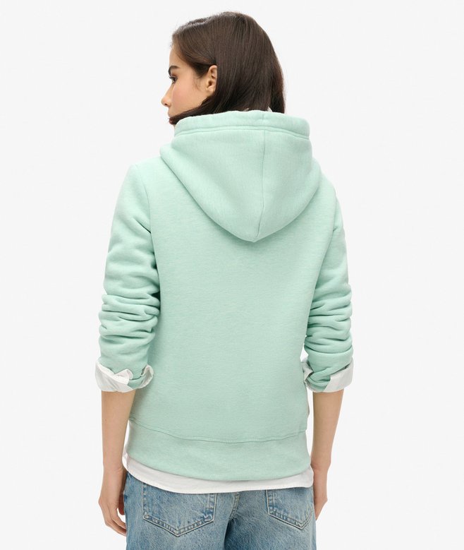 Superdry Sudadera Con Capucha Cremallera Y Logo Essential
