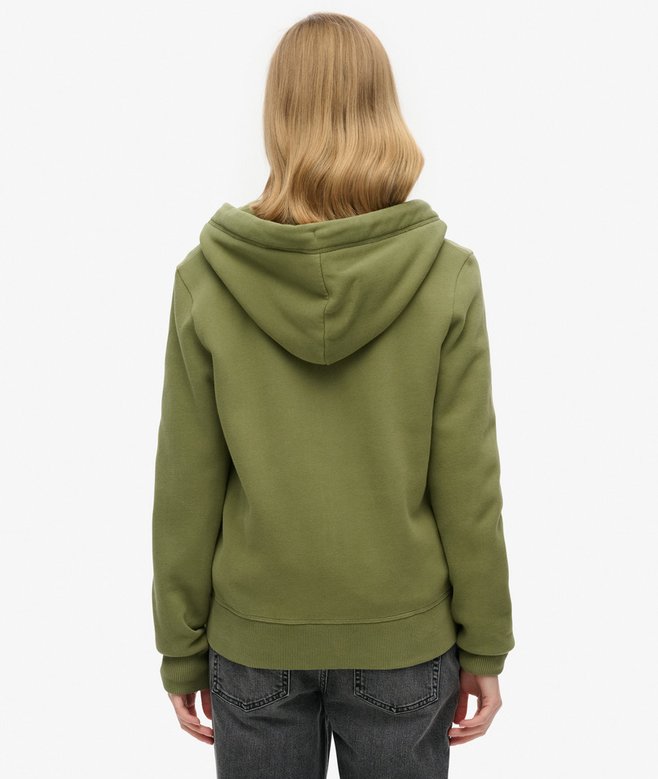 Superdry Sudadera Con Capucha Cremallera Y Logo Essential