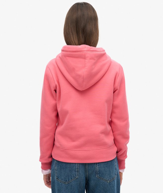 Superdry Sudadera Con Capucha Cremallera Y Logo Essential