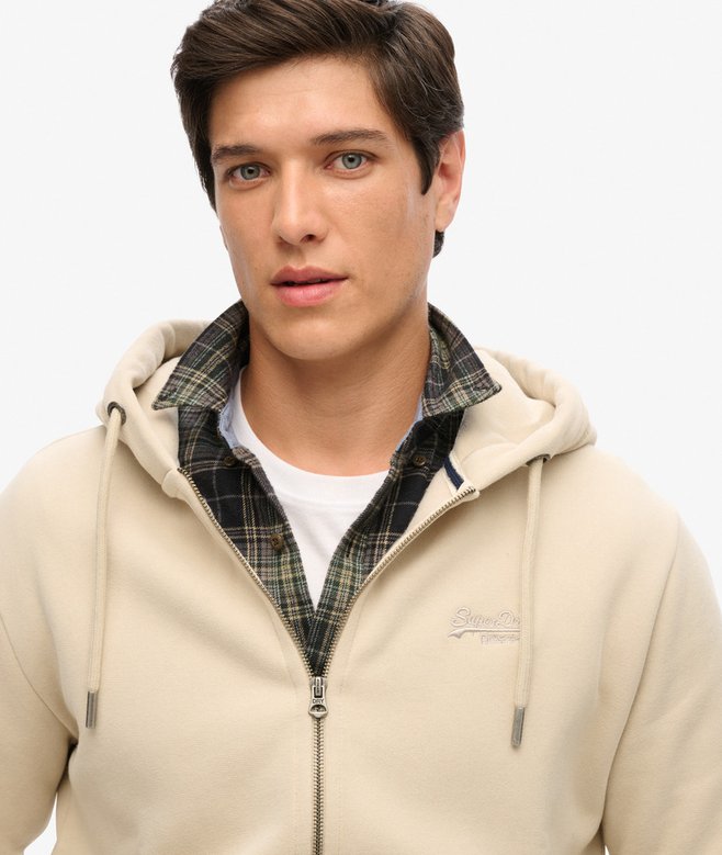 Superdry Sudadera Con Capucha Cremallera Y Logo Essential