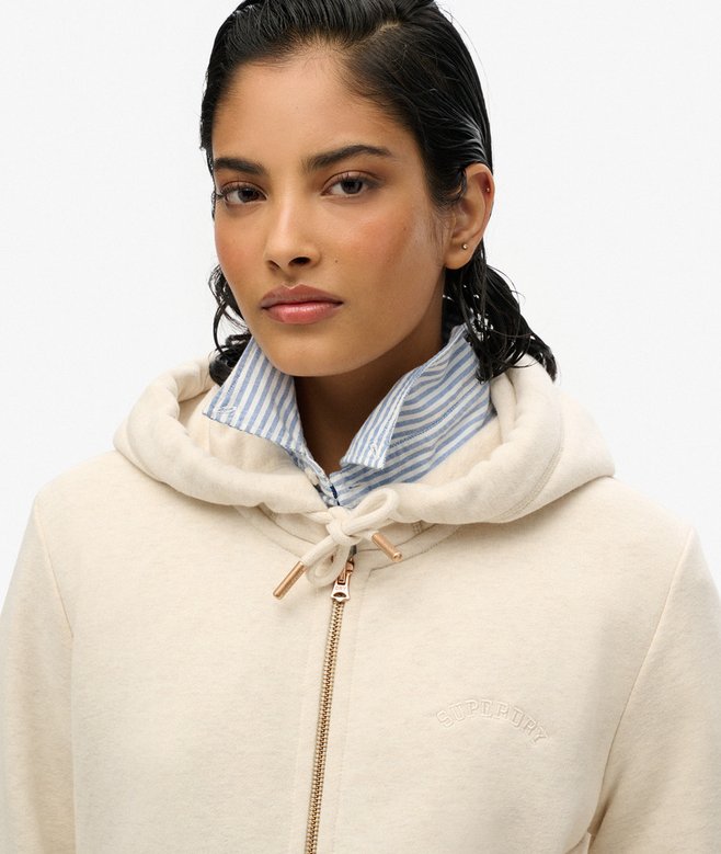 Superdry Sudadera Con Capucha Cremallera Y Logotipo Essential