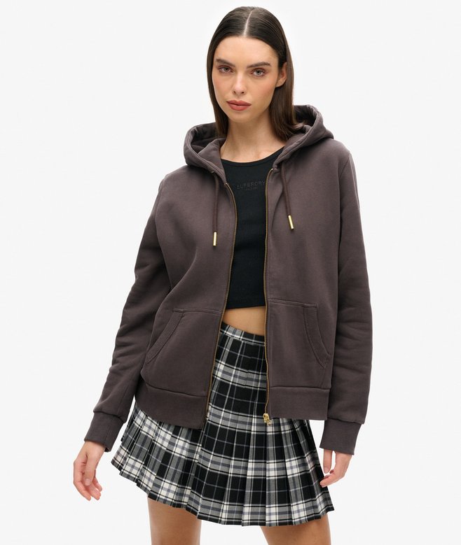 Superdry Sudadera Con Capucha Cremallera Y Strass Tattoo