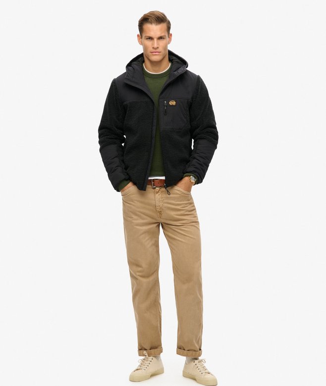Superdry Sudadera Con Capucha De Borreguillo Expedition Hybrid