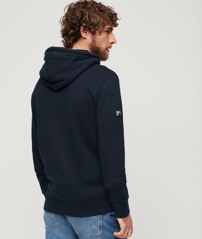 Superdry Sudadera Con Capucha De Manga Larga Con Bordado