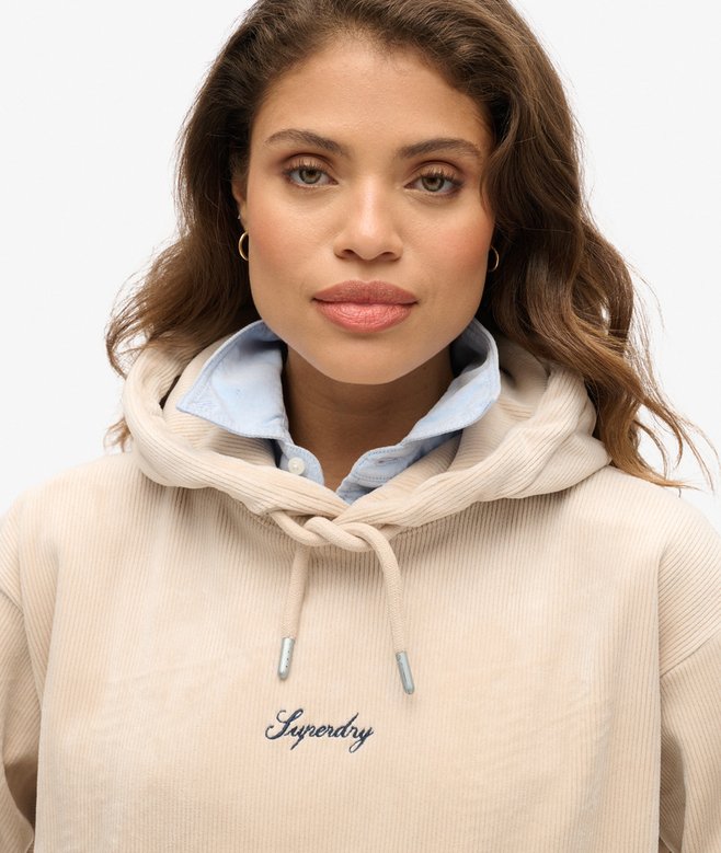 Superdry Sudadera Con Capucha De Velvetón De Corte Holgado Country Club