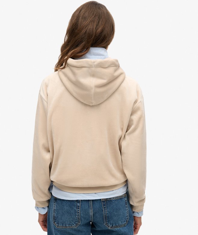 Superdry Sudadera Con Capucha De Velvetón De Corte Holgado Country Club