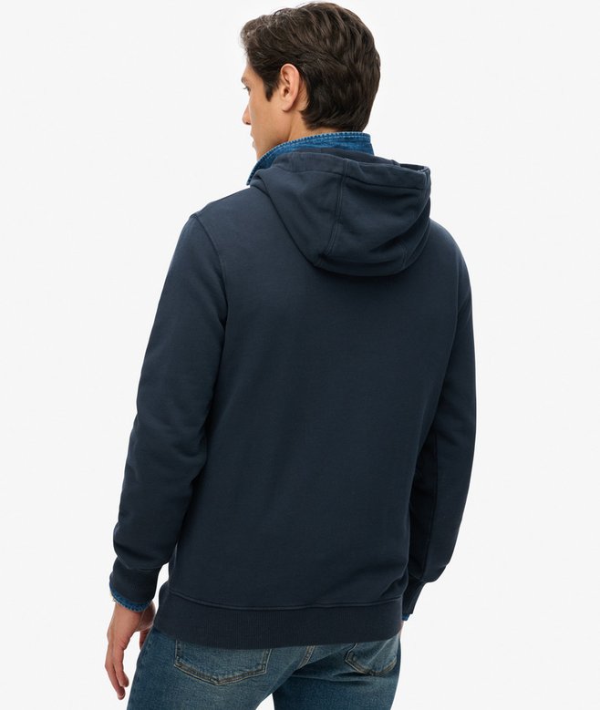 Superdry Sudadera Con Capucha Efecto Lavado Vintage