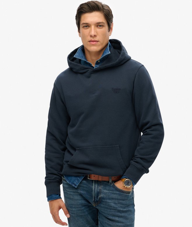 superdry Sudadera con capucha efecto lavado vintage