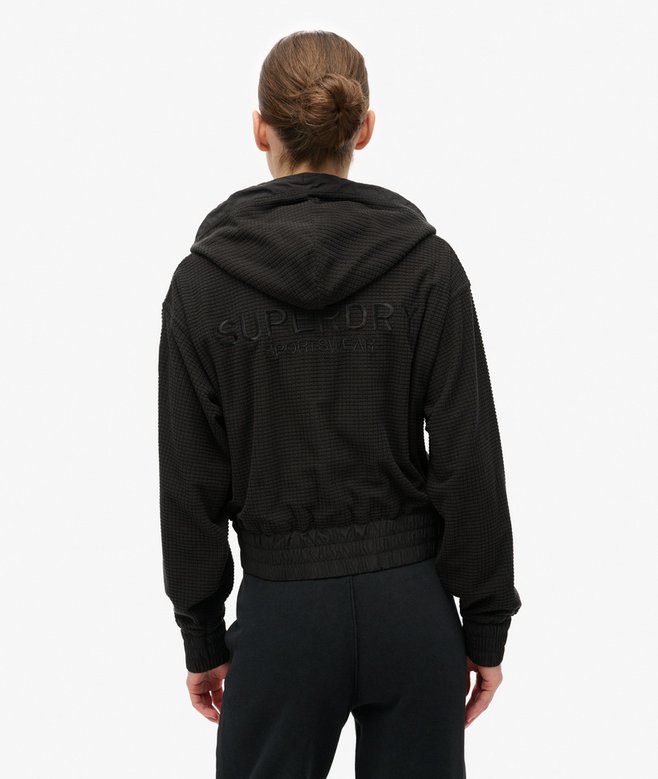 Superdry Sudadera Con Capucha En Tejido Polar De Rejilla Sport Tech
