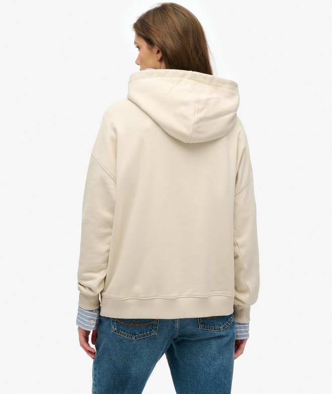 Superdry Sudadera Con Capucha Holgada Y Acabado Metalizado Venue