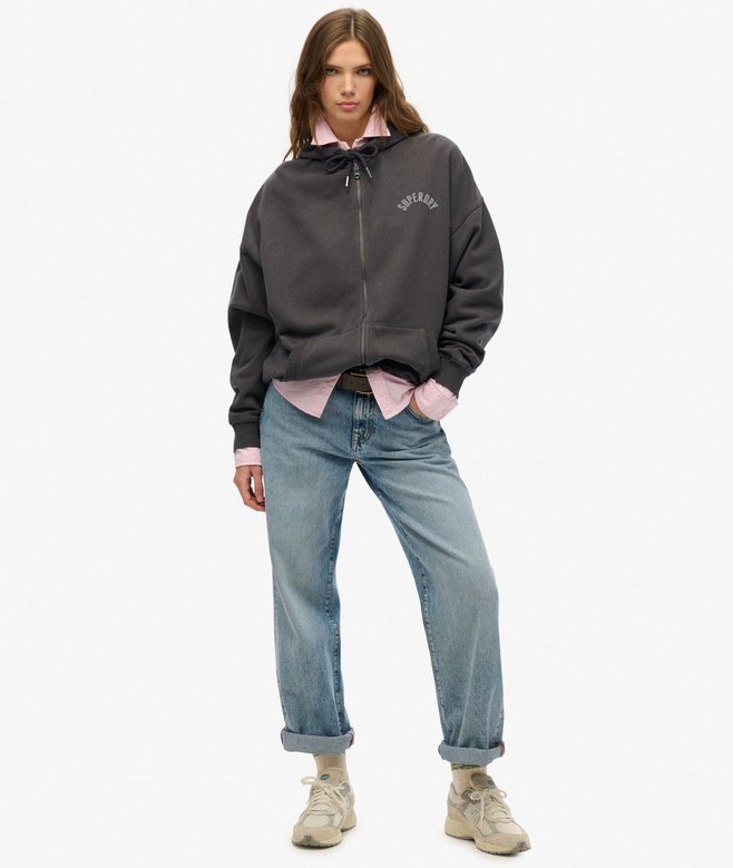 Superdry Sudadera Con Capucha Y Cremallera Athletic Essentials