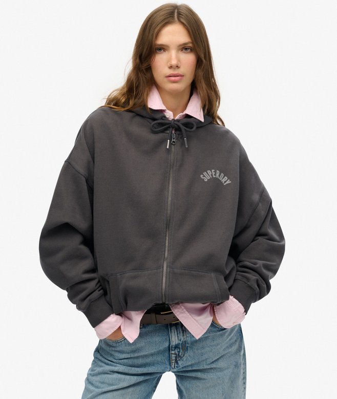 Superdry Sudadera Con Capucha Y Cremallera Athletic Essentials