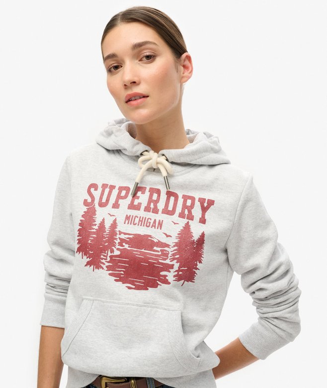 Superdry Sudadera Con Capucha Y Gráfico Lo-Fi Outdoor