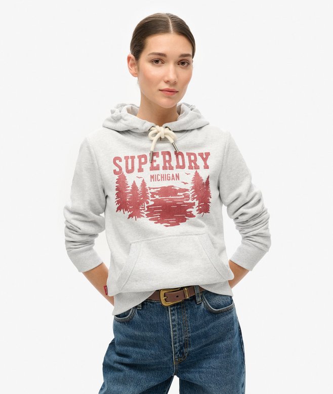 superdry Sudadera con capucha y gráfico Lo-Fi Outdoor
