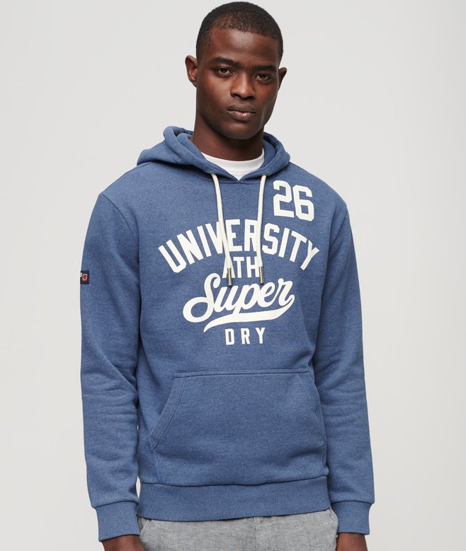 superdry Sudadera con capucha y gráfico Track & Field Athletic