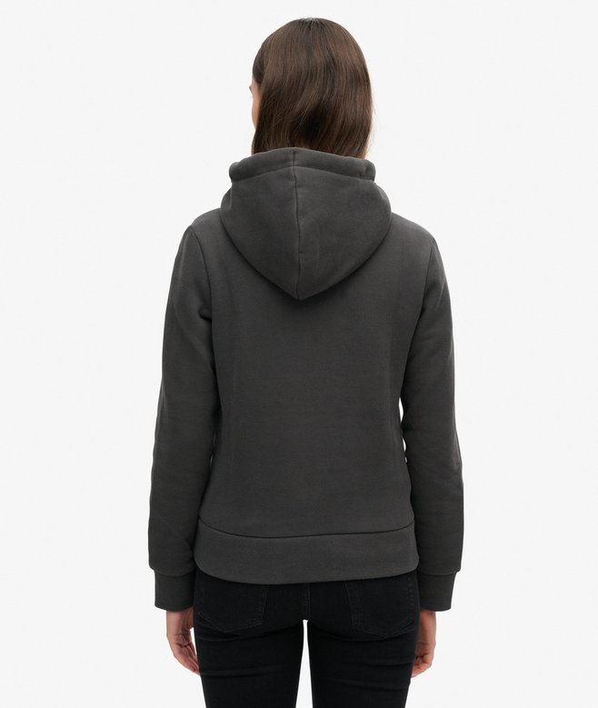 Superdry Sudadera Con Capucha Y Logotipo Gráfico Con Purpurina