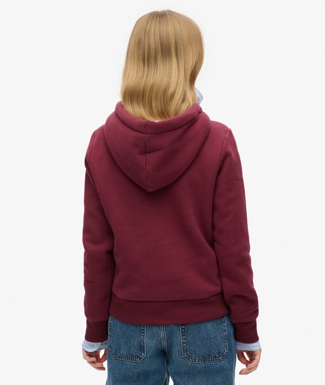 Superdry Sudadera Con Capucha Y Logotipo Metalizado Luxe