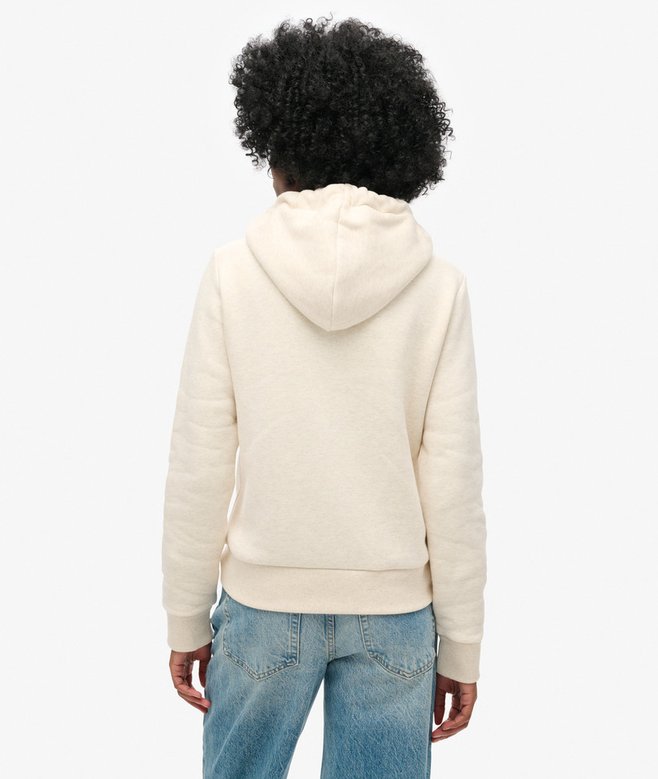 Superdry Sudadera Con Capucha Y Logotipo Metalizado Luxe