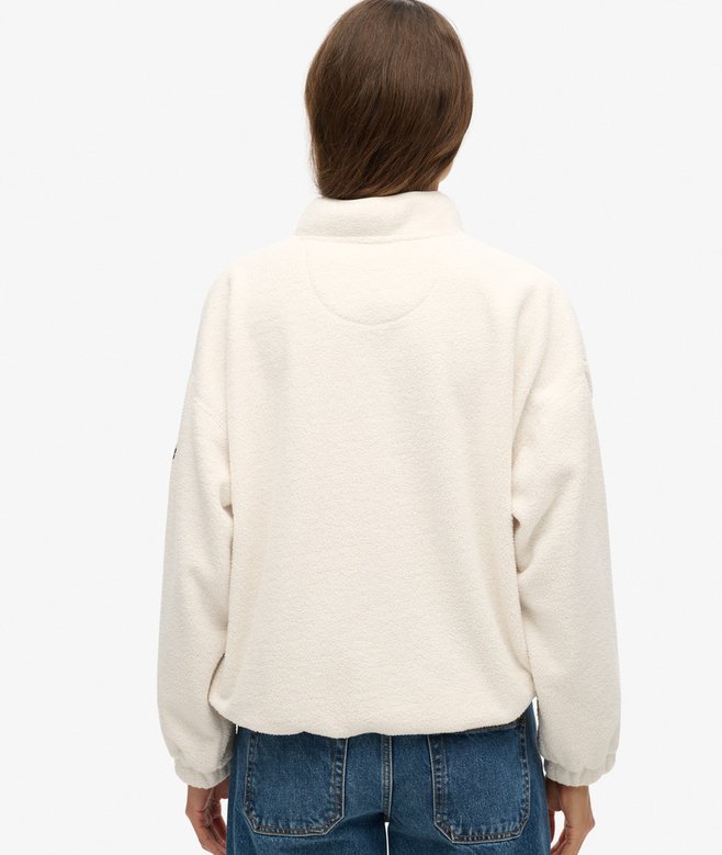 Superdry Sudadera Con Cuello Panadero Sport Tech Sherpa
