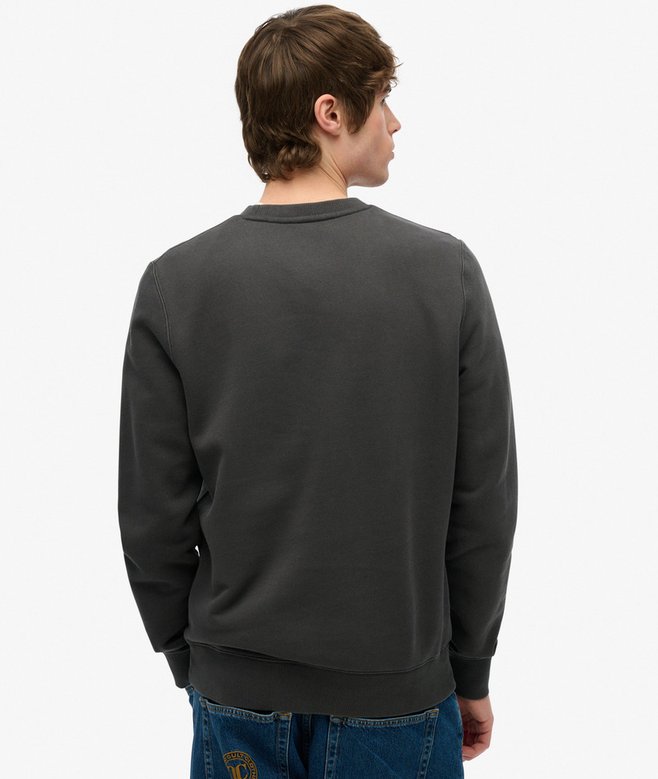 Superdry Sudadera Con Cuello Redondo Con Micrologotipo