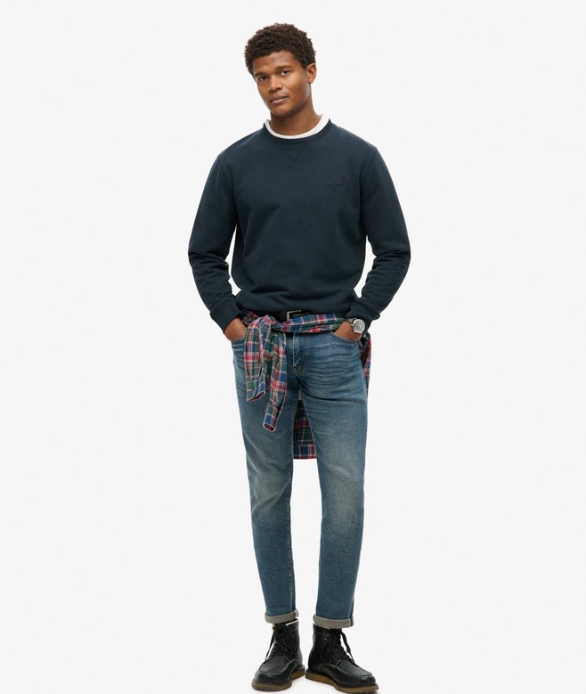 Superdry Sudadera Con Cuello Redondo Y Logotipo Essential