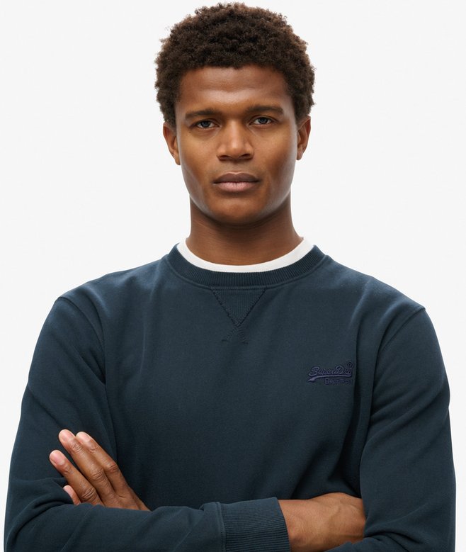 Superdry Sudadera Con Cuello Redondo Y Logotipo Essential