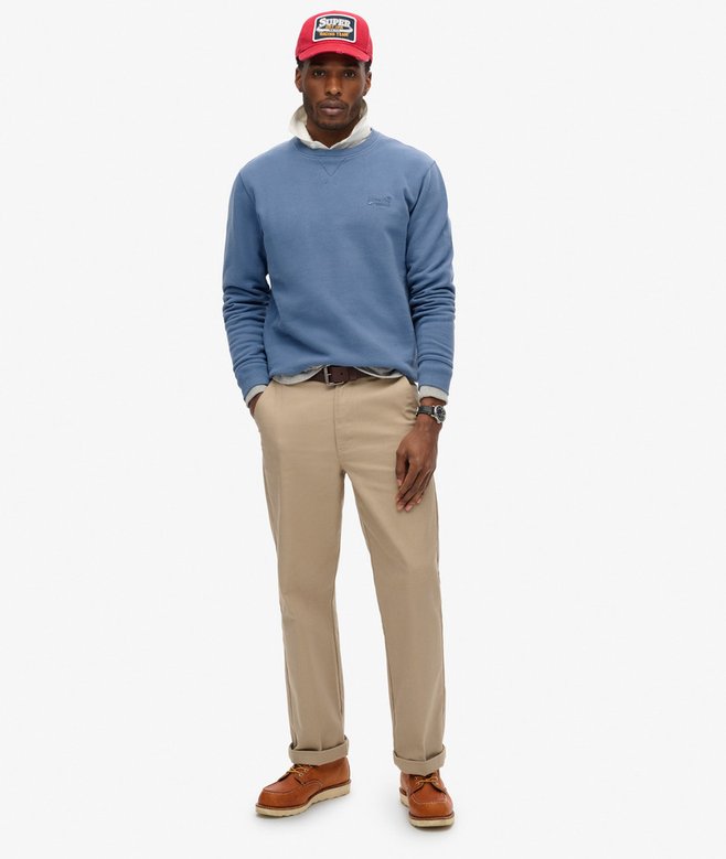 Superdry Sudadera Con Cuello Redondo Y Logotipo Essential