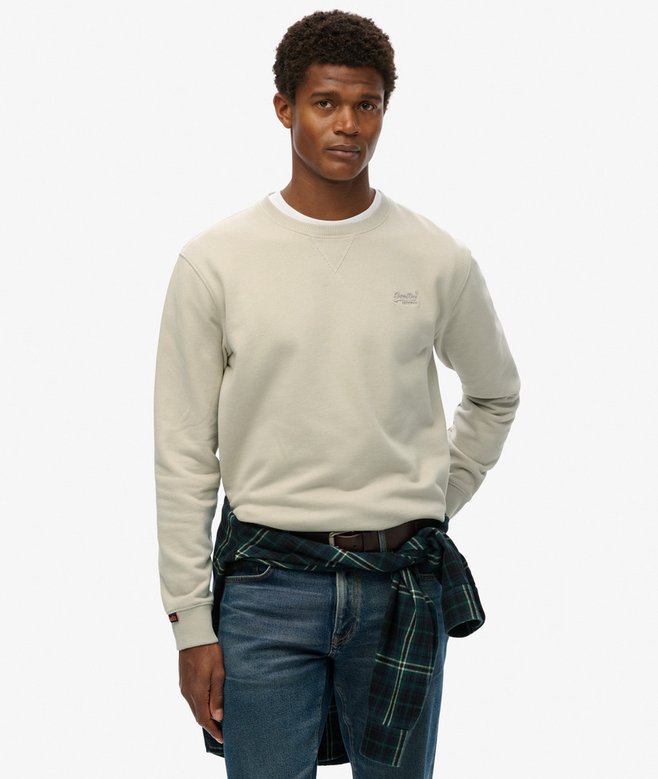 superdry Sudadera con cuello redondo y logotipo Essential