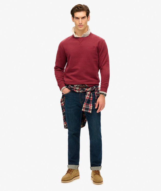 Superdry Sudadera Con Cuello Redondo Y Logotipo Essential