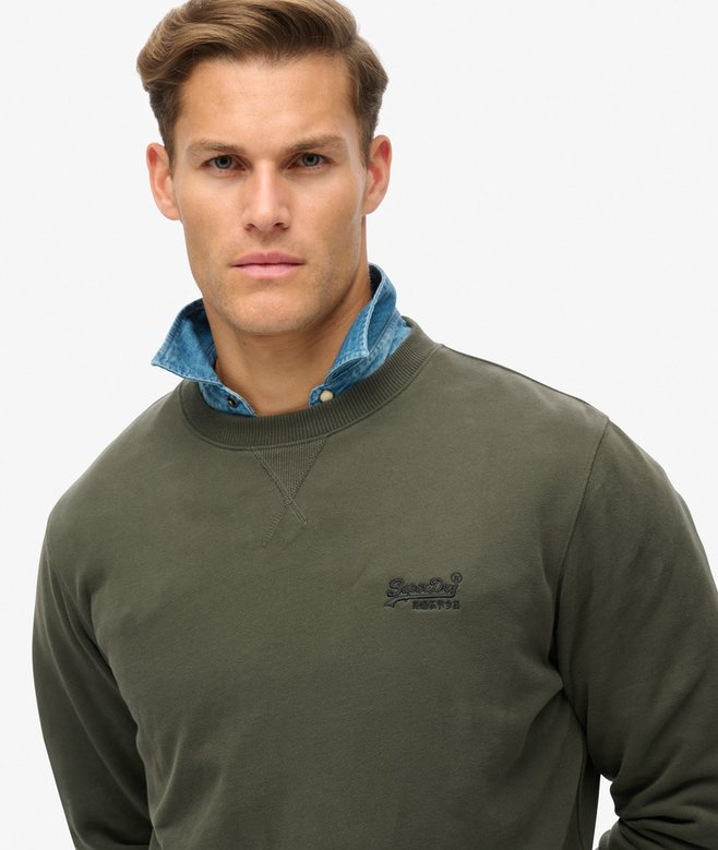 Superdry Sudadera Con Cuello Redondo Y Logotipo Essential