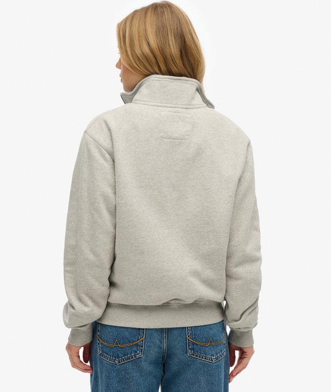 Superdry Sudadera Con Media Cremallera Y Aplique Athletic Essentials