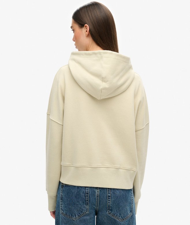 Superdry Sudadera Core Sport Corta De Corte Cuadrado Con Capucha