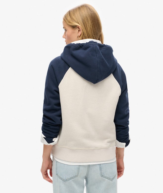Superdry Sudadera De Béisbol Con Capucha Y Cremallera Essential