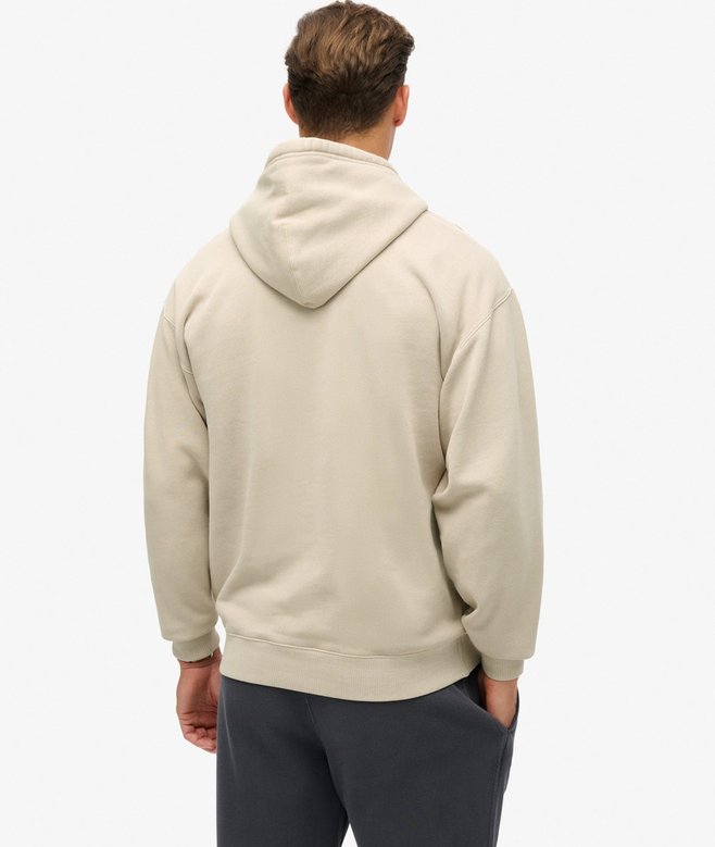 Superdry Sudadera De Corte Holgado Con Capucha Y Micrologotipo Estampado