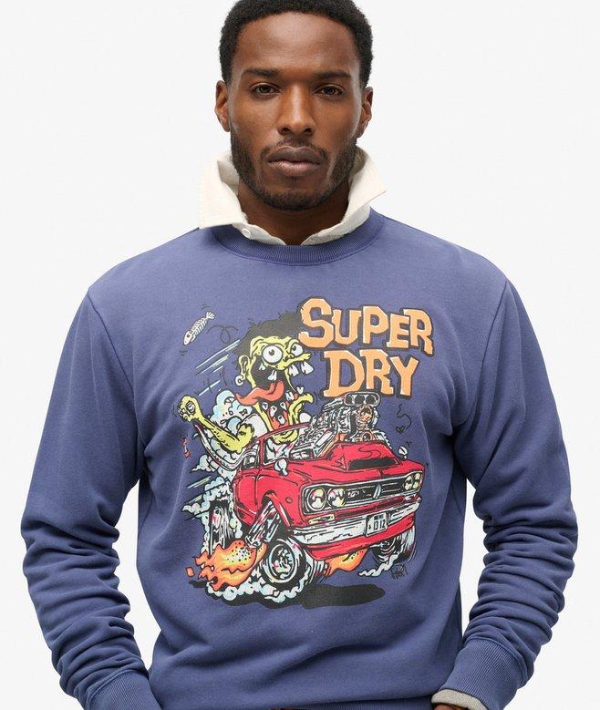 Superdry Sudadera De Corte Holgado Con Gráfico Dragnut