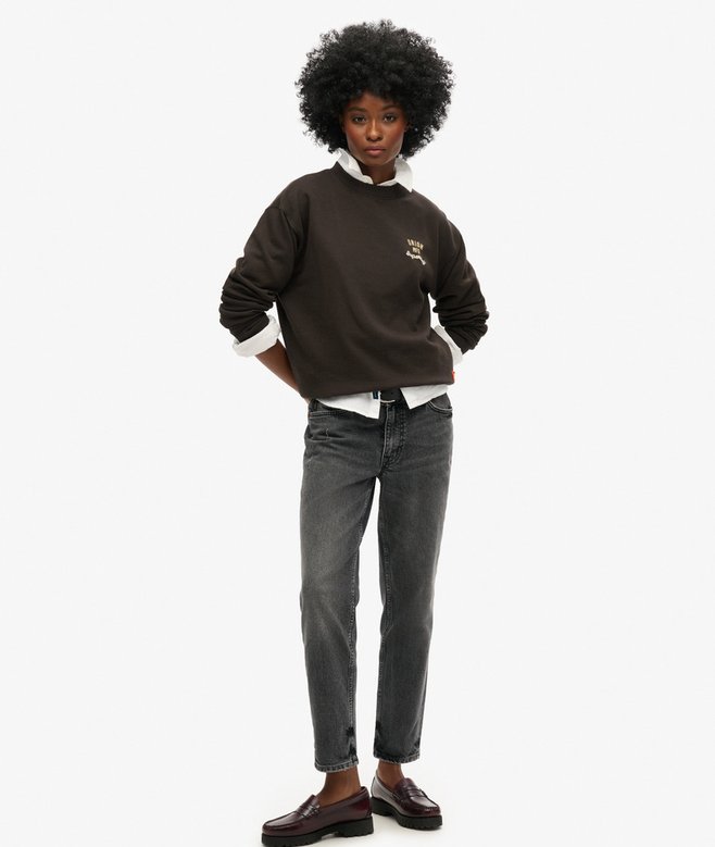 Superdry Sudadera De Corte Holgado Con Gráfico Workwear