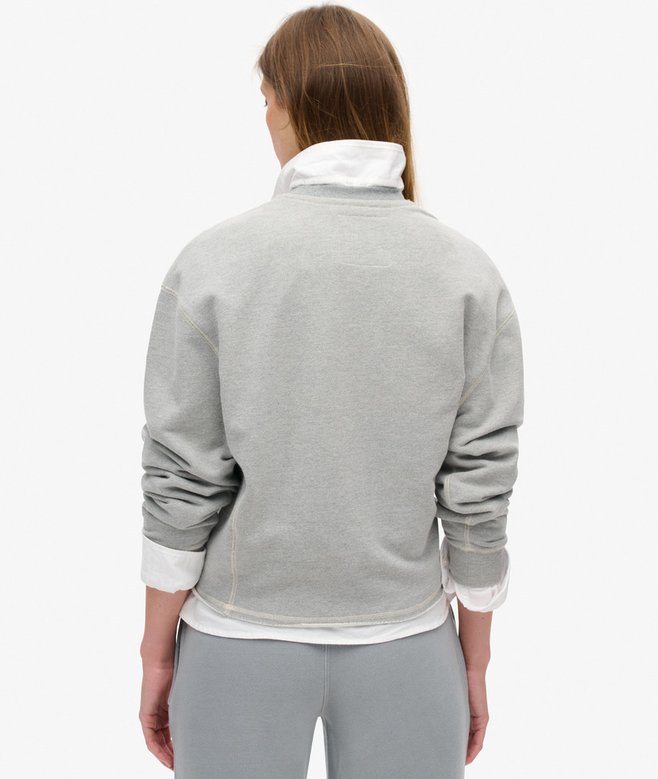 Superdry Sudadera De Corte Holgado Y Cuello Redondo Athletic Essentials