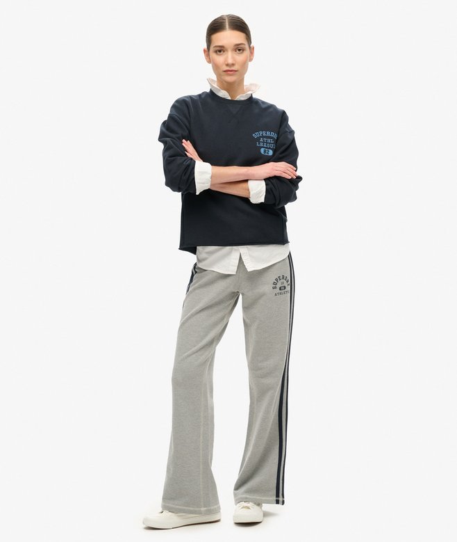 Superdry Sudadera De Corte Holgado Y Cuello Redondo Athletic Essentials