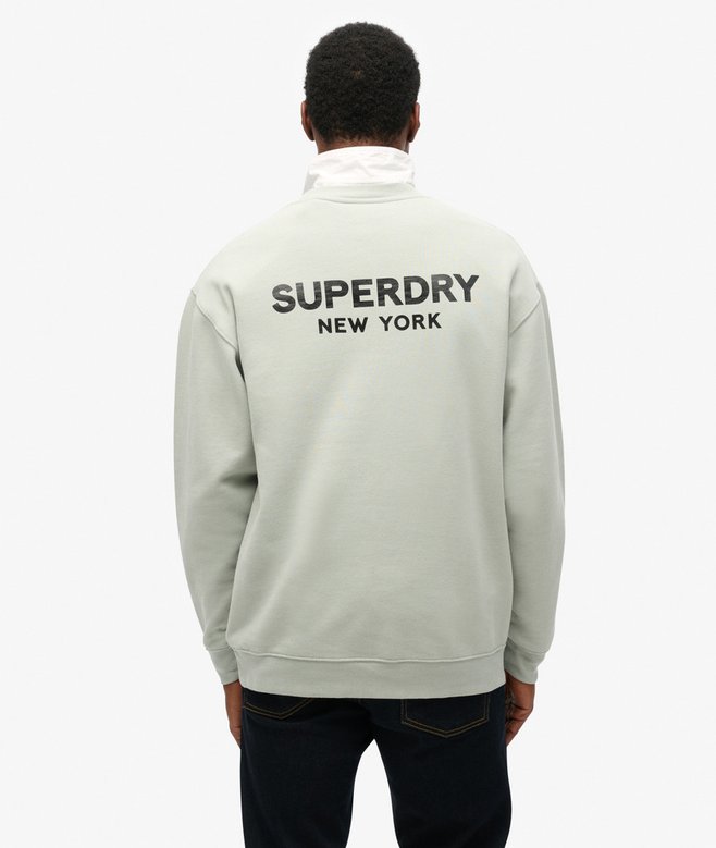 Superdry Sudadera De Corte Holgado Y Cuello Redondo Luxury Sport