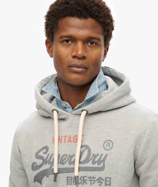 Superdry Sudadera De Corte Relajado Con Capucha Y Logo Vintage Heritage