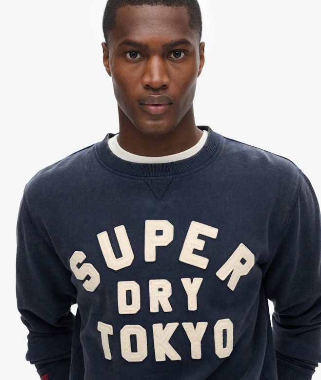Superdry Sudadera De Cuello Redondo Vintage Athletic