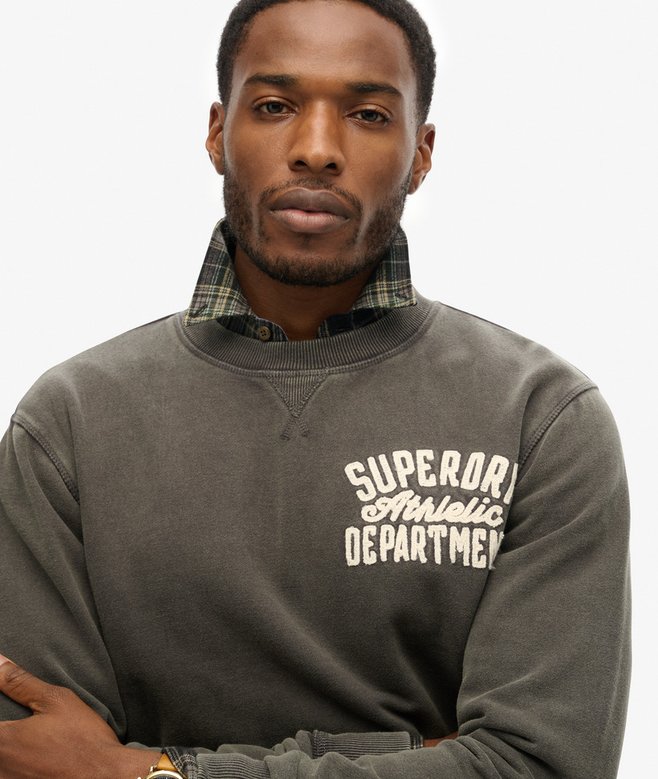 Superdry Sudadera De Cuello Redondo Vintage Athletic