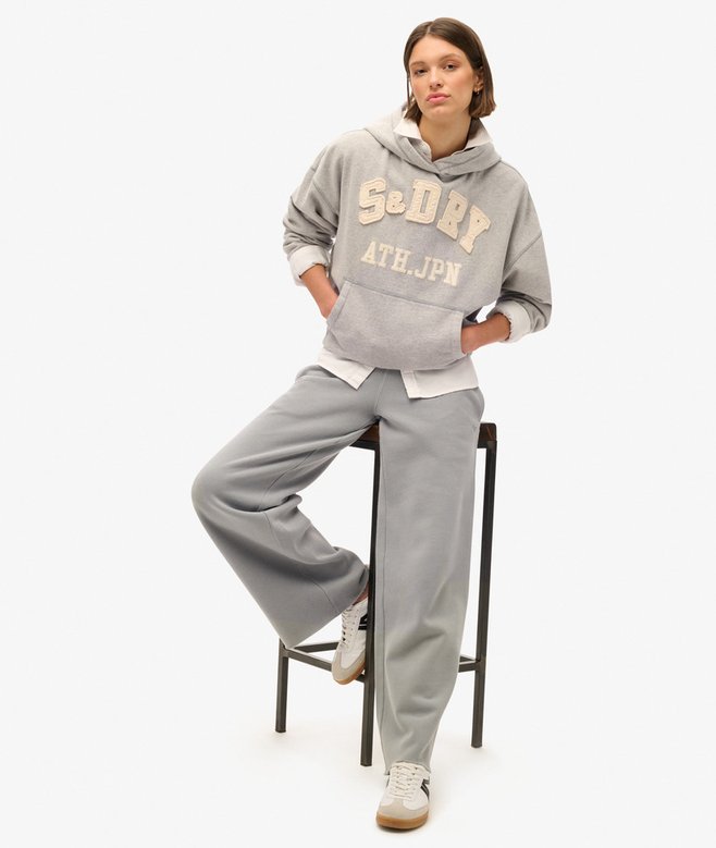 Superdry Sudadera Extragrande Con Capucha Athletic Essentials