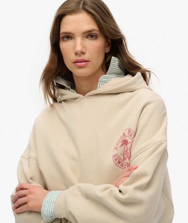 Superdry Sudadera Extragrande Con Capucha Lo-fi Outdoor