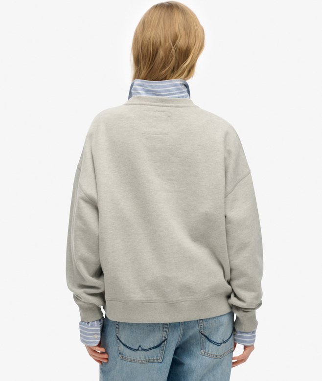 Superdry Sudadera Flocada De Corte Relajado Athletic