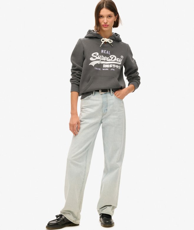 Superdry Sudadera Gráfica Con Capucha Con Adornos Y Logotipo Vintage