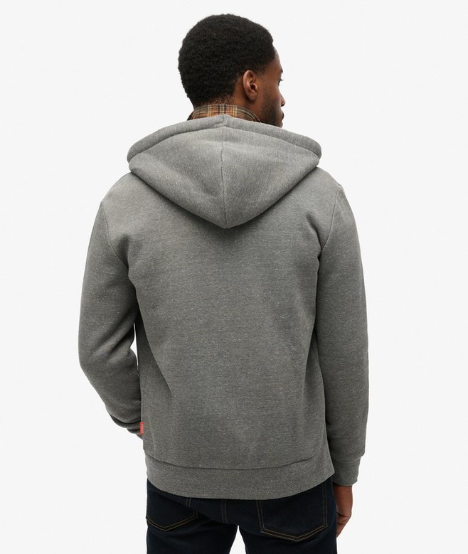 Superdry Sudadera Gráfica Con Capucha Y Cremallera Con Logo Vintage Neón