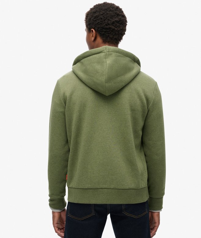 Superdry Sudadera Gráfica Con Capucha Y Cremallera Con Logo Vintage Neón