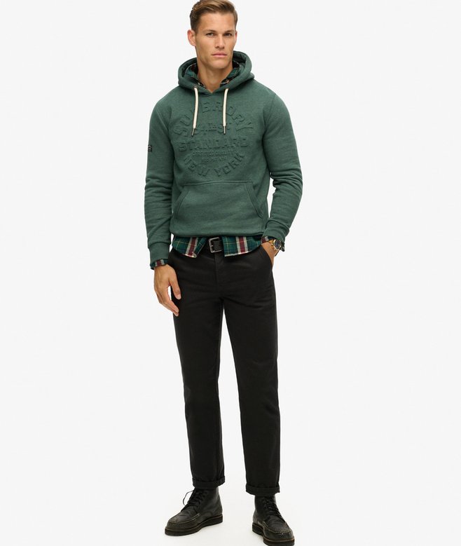 Superdry Sudadera Gráfica Con Capucha Y Logotipo En Relieve