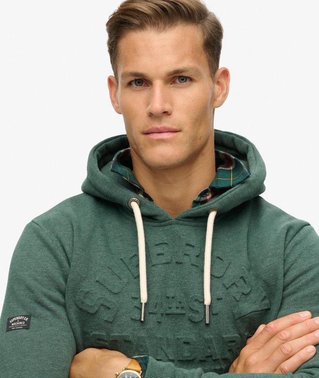 Superdry Sudadera Gráfica Con Capucha Y Logotipo En Relieve